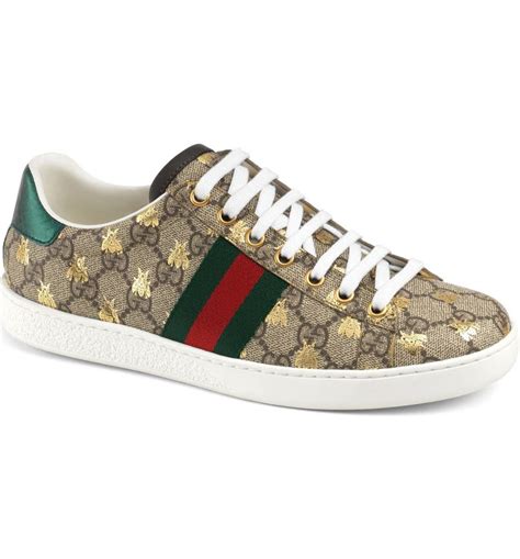 gucci ace sneakers womens ebay|Gucci bee sneakers women's.